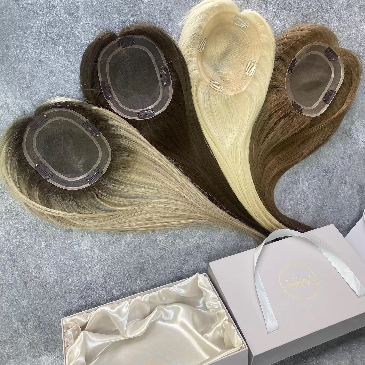 European Hair Toppers (Monotop,Lace & Silk)
